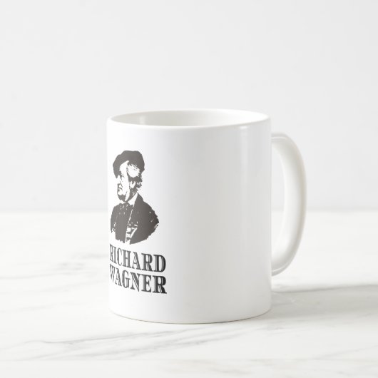Richard Wagner Classical Music Composer Classic Kaffeetasse (VorderseiteRechts)