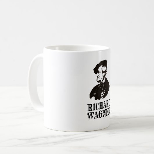 Richard Wagner Classical Music Composer Classic Kaffeetasse (Vorderseite Links)