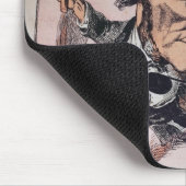 Richard Wagner, der das Trommelfell der Welt Mousepad (Ecke)