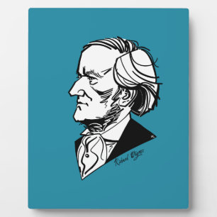 Richard Wagner Fotoplatte