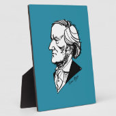 Richard Wagner Fotoplatte (Seite)