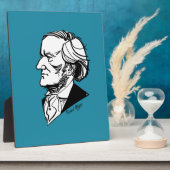 Richard Wagner Fotoplatte (Seite)