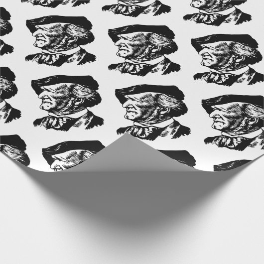 Richard Wagner Geschenkpapier (Ecke)