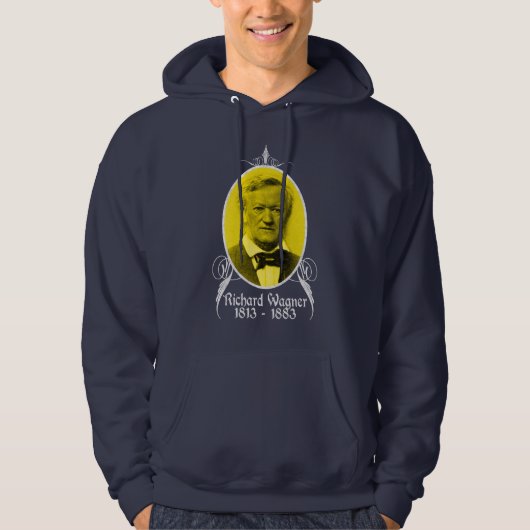 Richard Wagner Hoodie (Vorderseite)