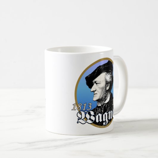 Richard Wagner Kaffeetasse (VorderseiteRechts)