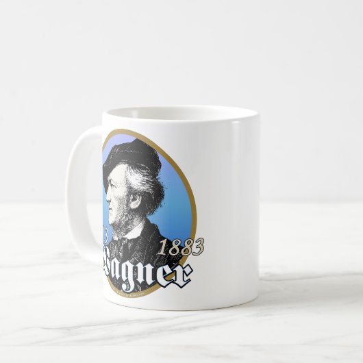 Richard Wagner Kaffeetasse (Vorderseite Links)