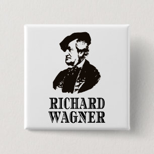Richard Wagner Klassischer Musikkomponist Klassik Button