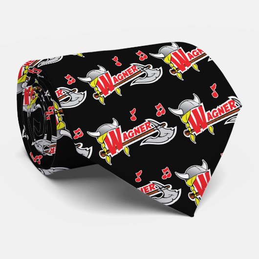 Richard Wagner Krawatte (Gerollt)