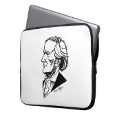 Richard Wagner Laptopschutzhülle (Vorderseite Links)