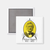 Richard Wagner Magnet (Vorderseite/Rückseite)