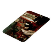 Richard Wagner mit Franz Liszt und Liszt-Tochter Magnet (Linke Seite)