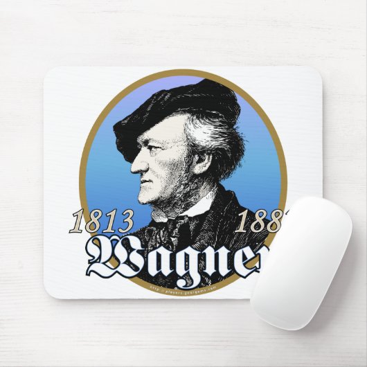 Richard Wagner Mousepad (Mit Mouse)