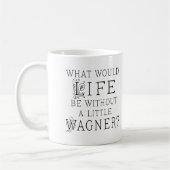 Richard Wagner Musikpreis Kaffeetasse (Links)