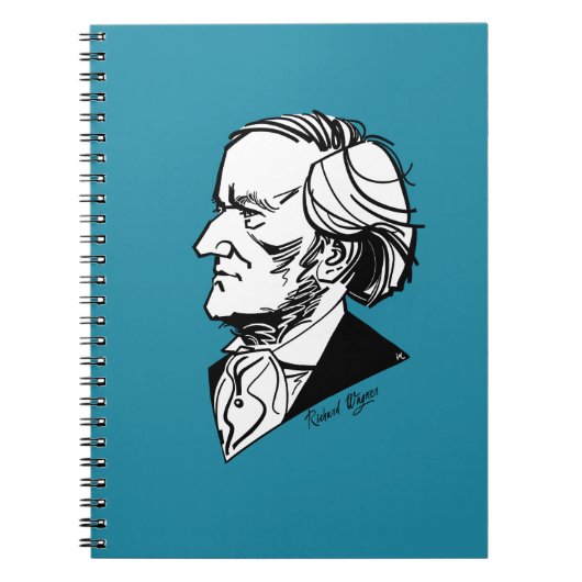 Richard Wagner Notizblock (Vorderseite)