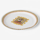 Richard Wagner Pappteller (Schrägansicht)