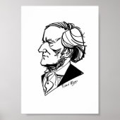 Richard Wagner Poster (Vorne)