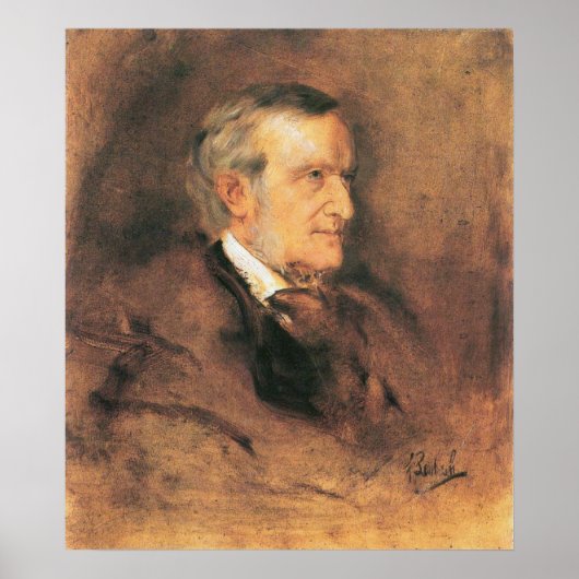 Richard Wagner Poster (Vorne)