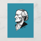 Richard Wagner Postkarte (Vorderseite)
