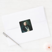 Richard Wagner Quadratischer Aufkleber (Umschlag)