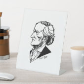 Richard Wagner Sockelschild (In SItu)