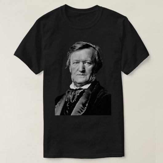 Richard Wagner Sticker T-Shirt (Design vorne)