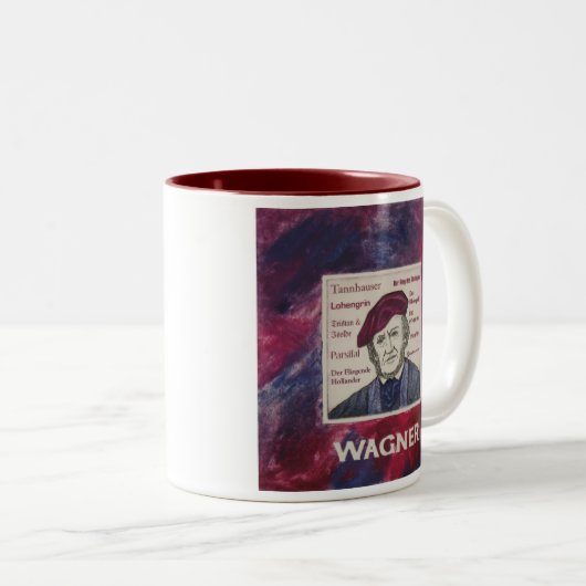 Richard- WagnerTasse Zweifarbige Tasse (VorderseiteRechts)