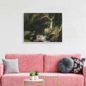 Richard-West-Landschaft Einsamkeit Leinwanddruck (Insitu (Wohnzimmer))