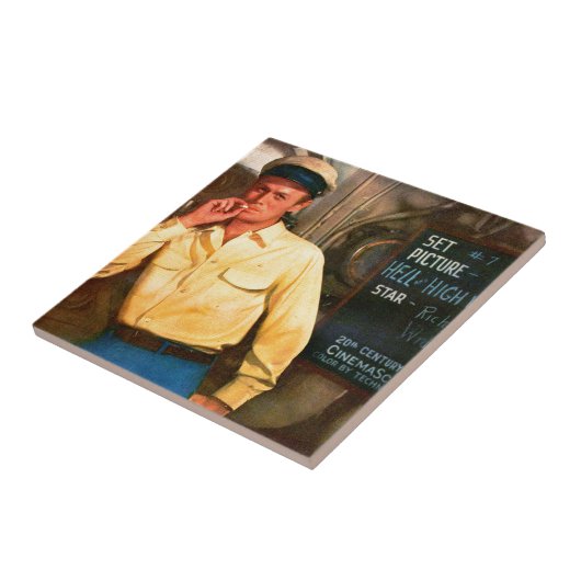 Richard Widmark ad for Hell and High Water Fliese (Seite)