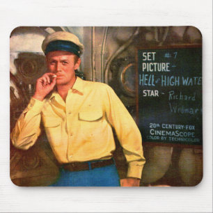 Richard Widmark ad for Hell and High Water Mousepad