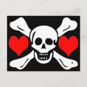 Richard Worley-Hearts Postkarte (Vorderseite)