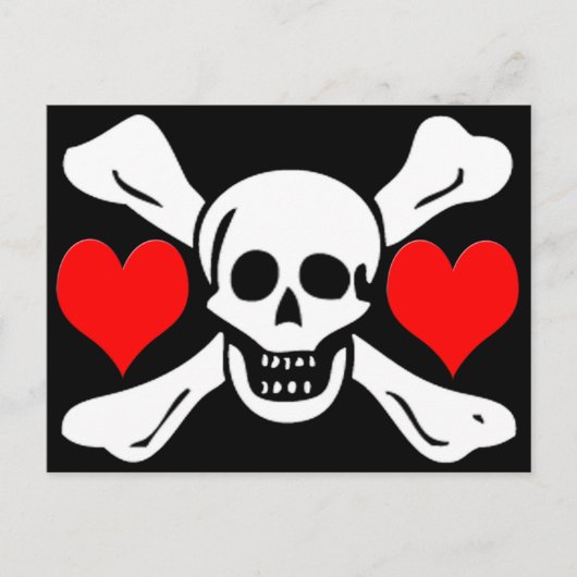 Richard Worley-Hearts Postkarte (Vorderseite)