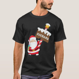 Richard Xmas Vorname Familienname Weihnachten T-Shirt