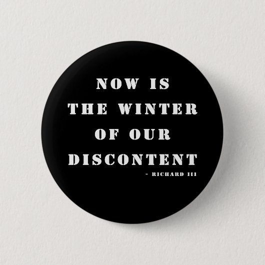 RichardIII4 Button (Vorderseite)