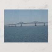 Richardson Bay Bridge Postkarte (Vorderseite)