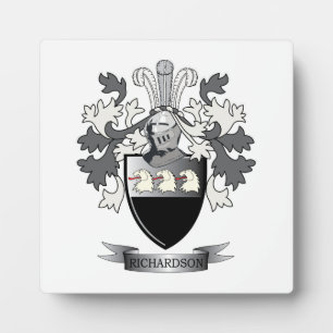 Richardson Coat of Arms Fotoplatte