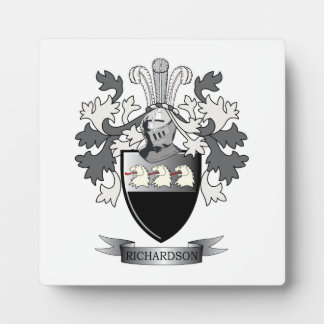 Richardson Coat of Arms Fotoplatte