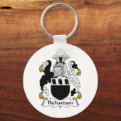 Richardson Familienwappen Schlüsselanhänger (Vorderseite)