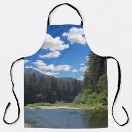Richardson Grove California All-Over-Print-Schürze Schürze