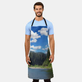 Richardson Grove California All-Over-Print-Schürze Schürze (Getragen)