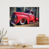 Richardson Motor Company Rat Chevy Poster (Küche)