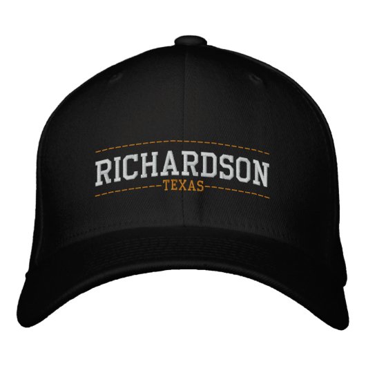 Richardson Texas USA bestickte Hats Bestickte Kappe (Vorderseite)