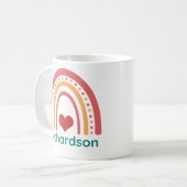 Richardson Vintag Boho Rainbow Kaffeetasse (Vorderseite Links)