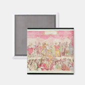 Richardson's Theater, herausgegeben von Ackermann' Magnet (Vorderseite/Rückseite)