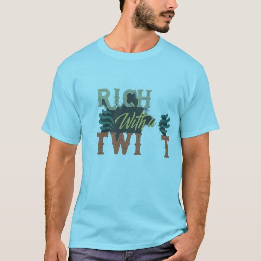 Riche writ to shart T-Shirt (Vorderseite)