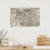 Richelieu, Saumur Poster (Küche)