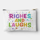 Riches and Laughs Print Cut Sew Bag Zubehörtasche (Rückseite)