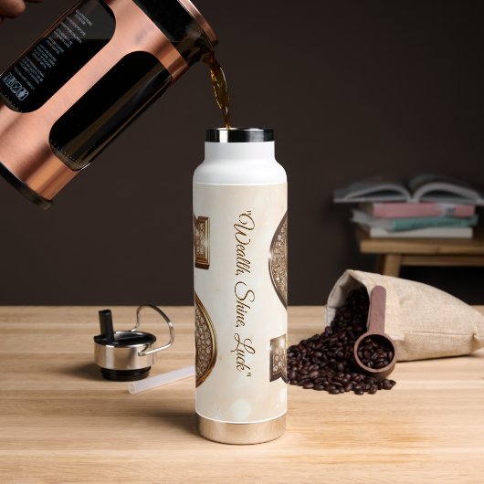 "Riches Diamond Shine" Trinkflasche (Kaffee)