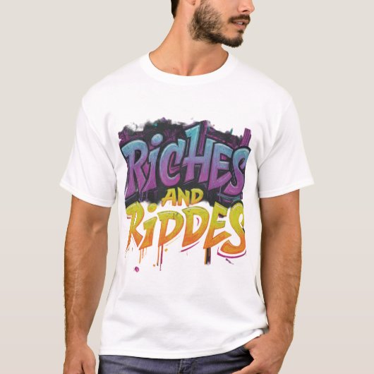 Riches und Rätsel T-Shirt (Vorderseite)