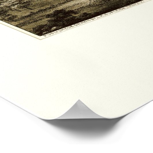 Richfield Springs, NY Panoramic Map - 1886 Poster (Ecke)