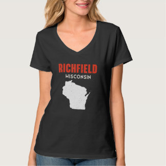 Richfield USA State America Travel Montanan Helena T-Shirt